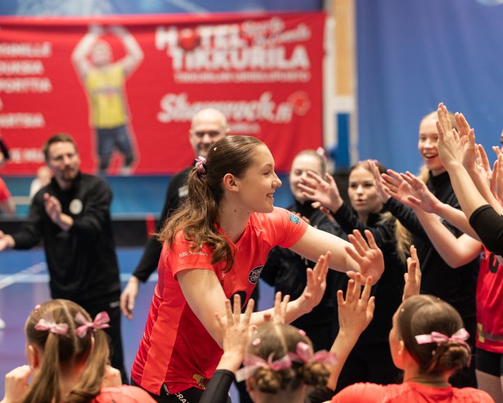 PuMa-Volleyn hakkuri Emiliina Heimala
