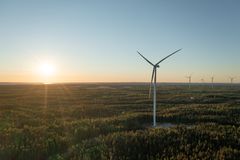 OX2:n rakennuttama ja hallinnoima Metsälamminkankaan tuulipuisto. Kuva: Petteri Löppönen
