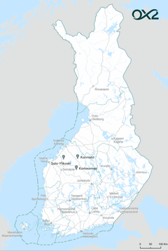 Kannisto, Korkeamaa och Salo-Ylikoski.