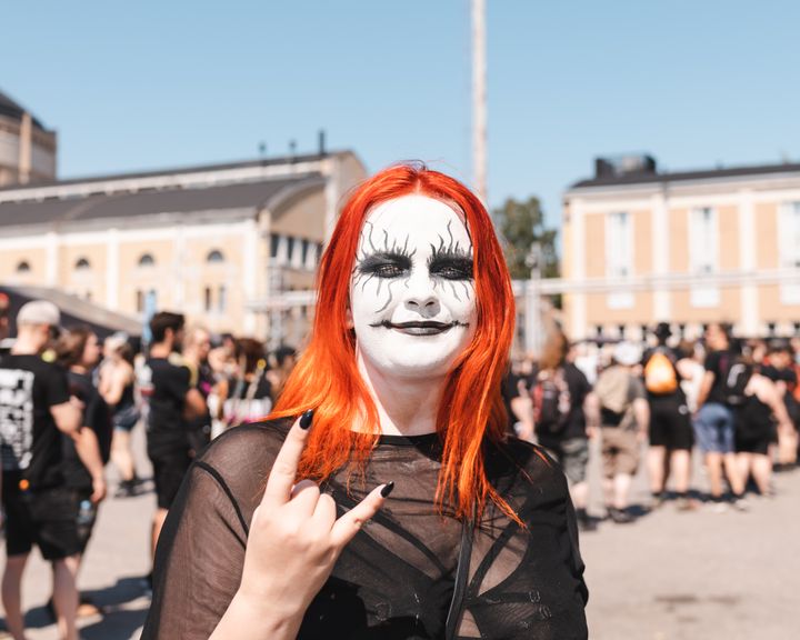 Tuska kerää Helsingin Suvilahteen jälleen valtavan määrän raskaamman musiikin ystäviä. Kuva: Jan Trygg 2024