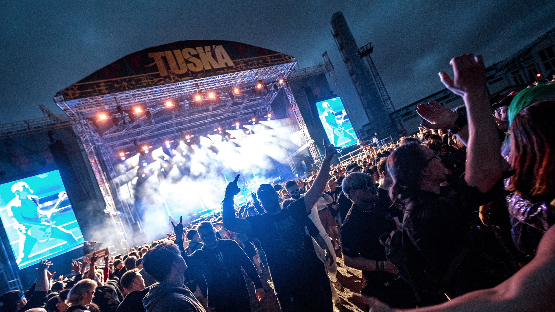 Tuska-festivaali käynnistyy Helsingin Suvilahdessa viikonloppuna