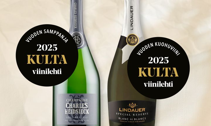 Viinilehden Vuoden samppanja ja kuohuviini 2025