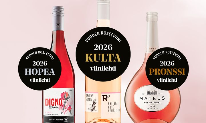 Viinilehden Vuoden roseeviinit 2026
