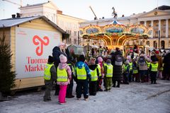 Tivoli Sariolan hevoskaruselli on lasten suosikki.