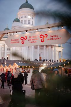 Joulutunnelmointia Tuomaan Markkinoilla