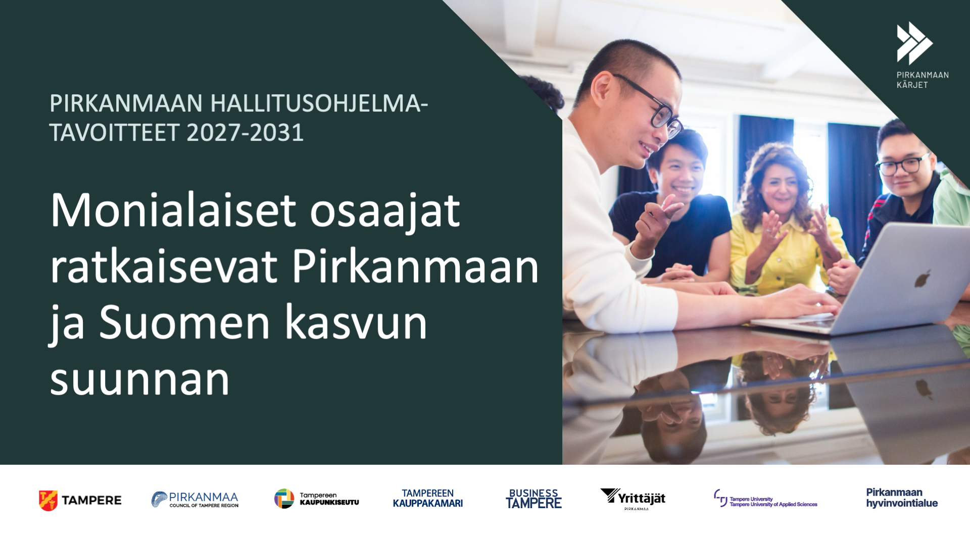 Pirkanmaa nostaa alueelliset tavoitteet osaksi kansallista kasvustrategiaa