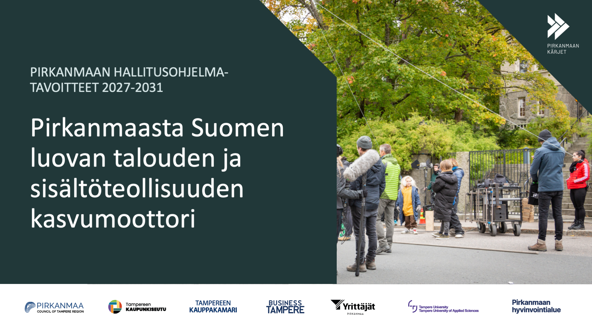 Pirkanmaa vahvistaa asemaansa luovan talouden keskuksena