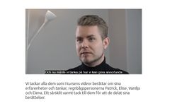 I nätkursens korta videoinlägg berättar andliga regnbågspersoner om sina erfarenheter om trossamfund.