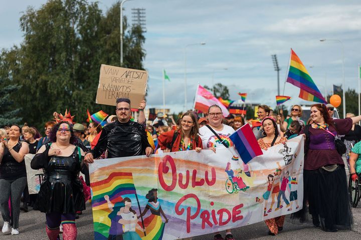 Oulu Pride 2023. Kuva Silja Aalto.