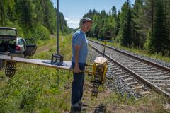 Kesäkuussa 2018 Jaakko Ruuska kuvasi phantom ride -elokuvan Rantasalmen ja Savonlinnan väliltä suljetulla radalla.