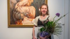 Johanna Ehrnrooth -palkinnon saaja Alena Tereshko.