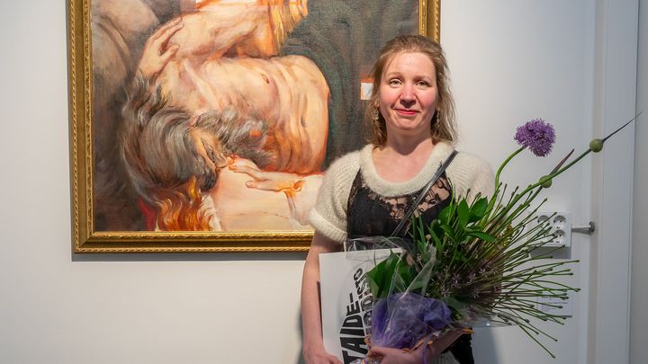 Johanna Ehrnrooth -palkinnon saaja Alena Tereshko.