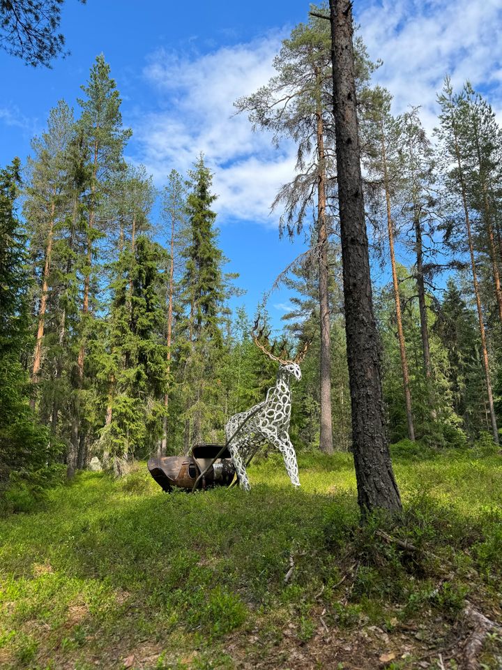 Ainutlaatuinen taidepuisto on avoinna toista kesää Hyvinkään Kaukasissa.