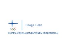 Haaga-Helia sai  syksyllä 2023 Suomen Olympiakomitean huippu-urheilijamyönteisen korkeakoulun tunnuksen ensimmäisten joukossa Suomessa.