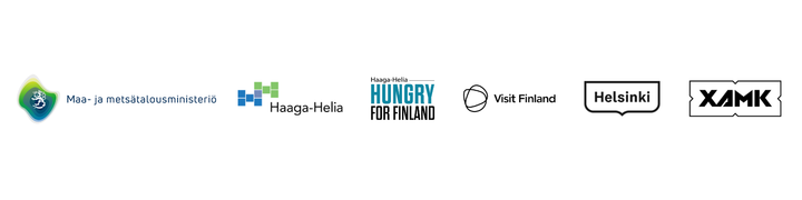 Logot%3A%20Maa-%20ja%20mets%E4talousministeri%F6%2C%20Haaga-Helia%2C%20Hungry%20for%20Finland%2C%20Visit%20Finland%2C%20Helsinki%2C%20Xamk.