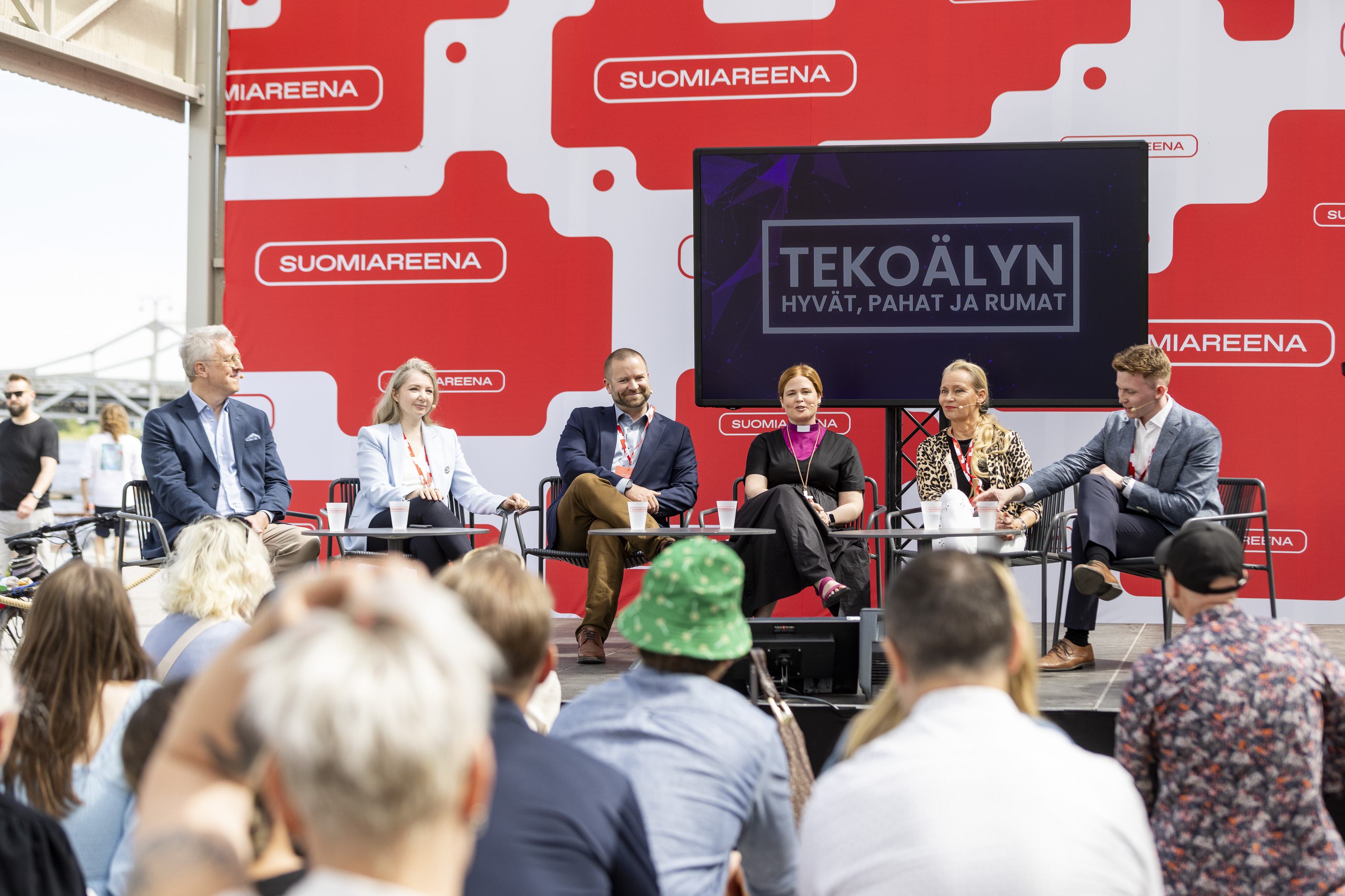 Tekoälyn vaikutus työllisyyteen puhutti SuomiAreenassa