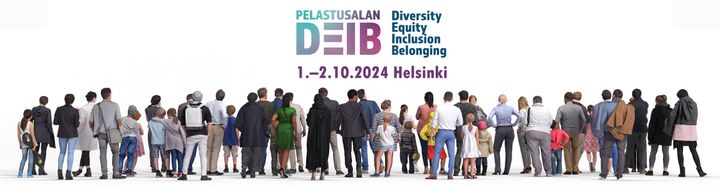 Pelastusalan DEIB-seminaari 1.–2.10.2024 Helsinki.