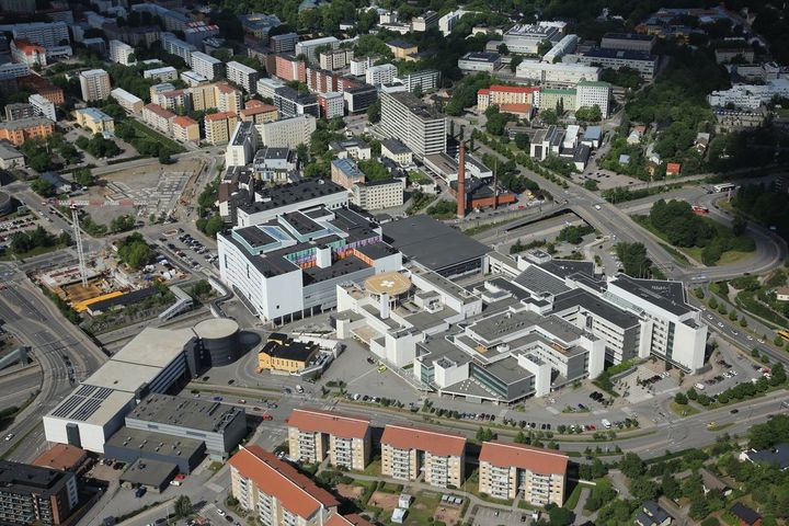 Kuvituskuva. Turun yliopistollinen keskussairaala, näkymä kaakosta.