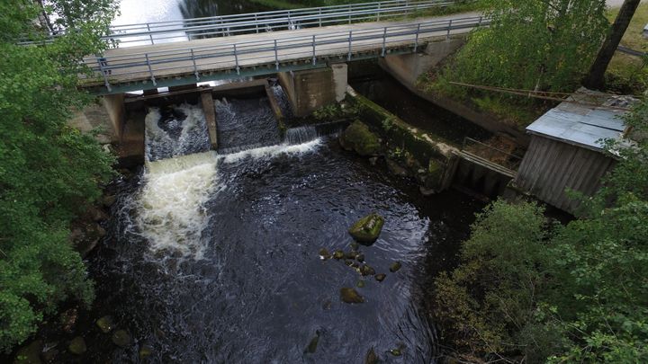 Parkkikoski, Lestijoki.
