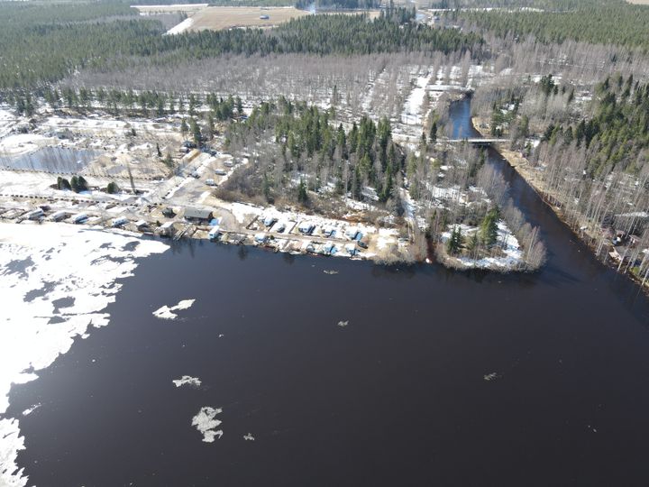 Halsuanjärvi, Halsua, 14.4.2024.
