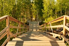 Kuntoportaat ylhäältä alaspäin kuvattuna
