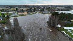 Översvämningarna i Lappfjärd i november 2024.