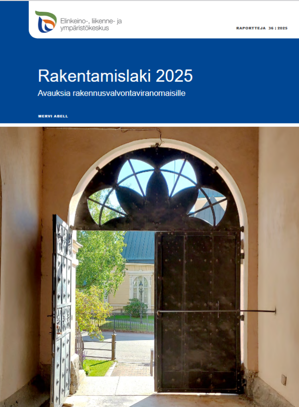 Kuvituskuva: Raportin kansilehti.