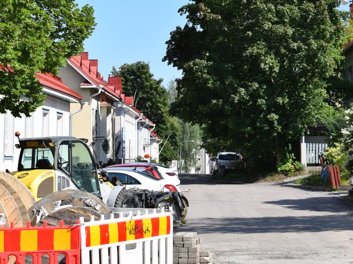 Kuvituskuva: Onnelantie Lahdessa.