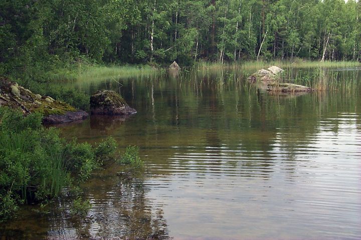 Kuvituskuva. Näkymä Heinolan Saarijärveltä.