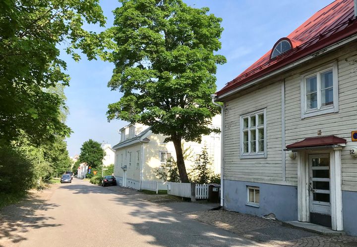Kymintie Lahdessa, kuvituskuva.