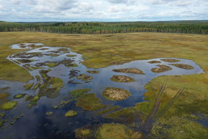 Multian Valkeisenjärvi. Kuva: Keski-Suomen ELY-keskus