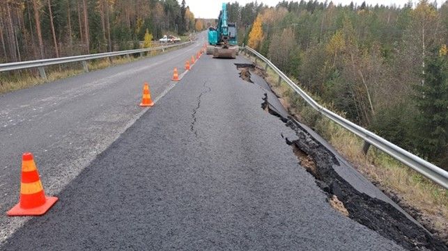 Sortumakohta syksyllä 2024 otetussa kuvassa. Keski-Suomen ELY-keskus