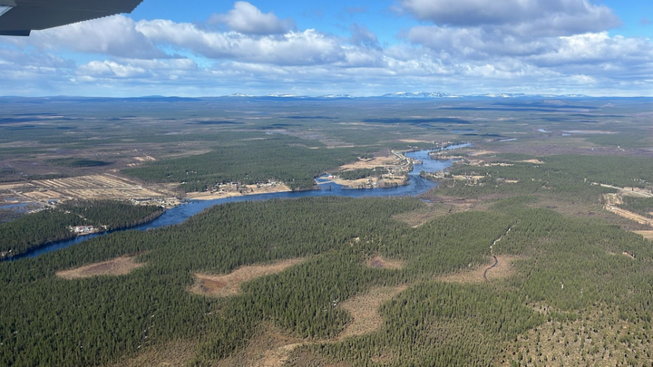 Ounasjoen Köngäs 20.5. Kuva: Kemijoki Oy