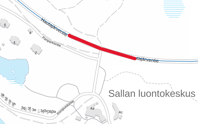 Sallan Poropuiston ylikulkukäytävä