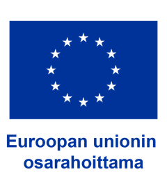 EU:n osarahoittama -lippu