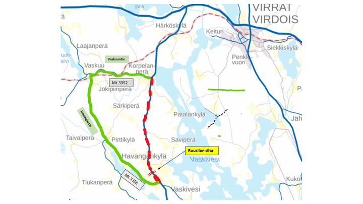 Ruusilan%20siltaty%F6n%20aikainen%20kiertotie%20kartalla.