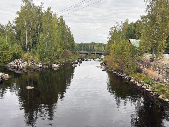 maisema Siuron koskella