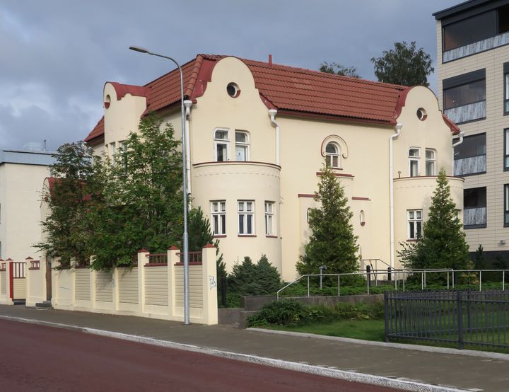 Rakennusperinnön hoitoavustusta myönnettiin myös "Piparkakkutalolle" Joensuussa. Kuva: Pekka Piiparinen / Pohjois-Karjalan ELY-keskus.