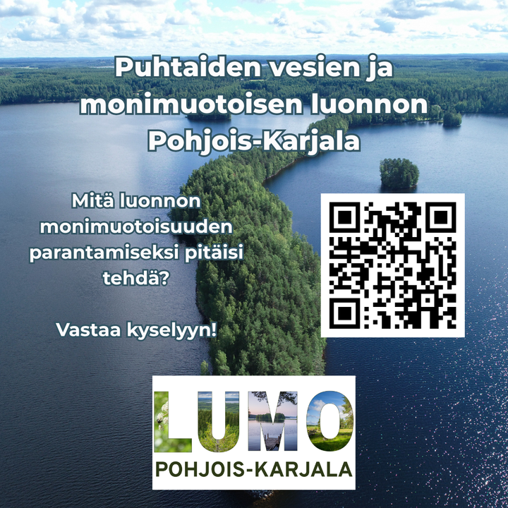 Vastaa kyselyyn luonnon monimuotoisuudesta 6.1.2026 mennessä.