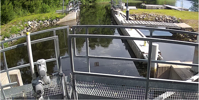 Naapuskoskea käytetään Kallaveden pinnankorkeuden säännöstelyyn.