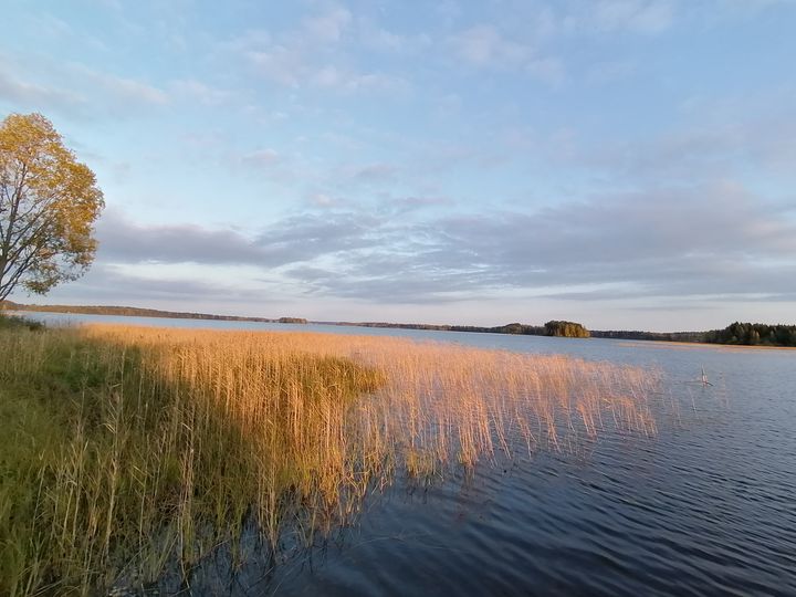 syksyinen järvi