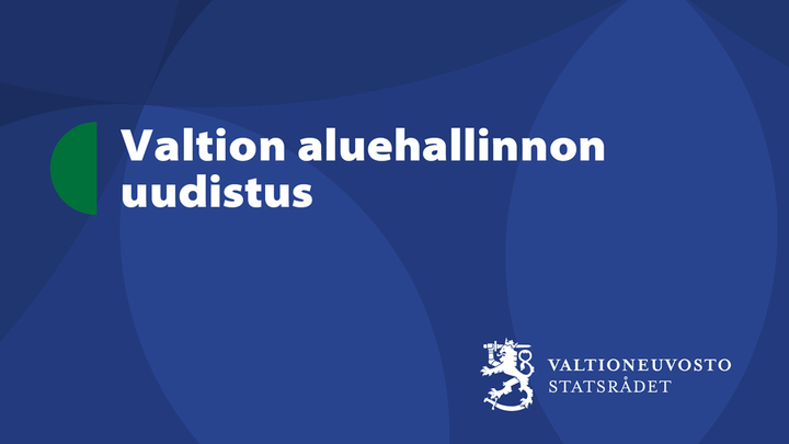 Valtion aluehallinnon uudistus