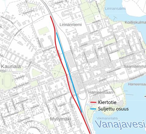 Valtatie 3 Helsinki Tampere Suljetaan Tilap isesti H meenlinnan valtatie-3-helsinki-tampere-suljetaan-tilap-isesti-h-meenlinnan