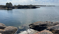 Landskap från Österskärs område i Pargas utanför Korpo.