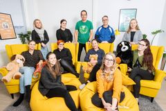 Profiamin Tampereen-toimipisteen työntekijöitä