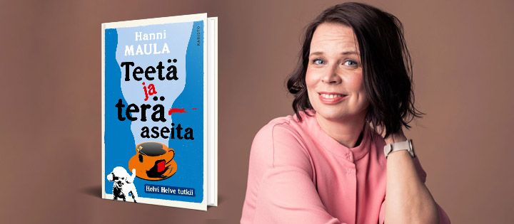 Hauhon hurmaava etsiväjengi sekaantuu taas asioihin, jotka eivät heille kuulu – Hanni Maulan Teetä ja teräaseita -romaanissa selvitellään tekoälyn saloja ja ympäristörikosta