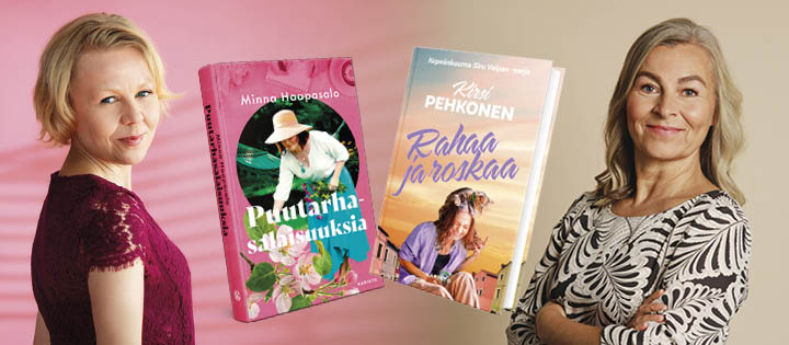 Kirjailijat Minna Haapasalo ja Kirsi Pehkonen vierailevat Kuopiossa