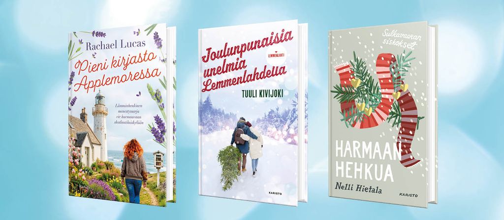 Joulun odotusta ja elämänviisautta Kariston hyvänmielen kirjoissa
