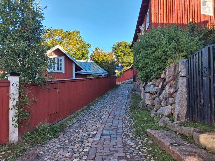Näkymä Vanhasta Porvoosta. Kuva: Kirsi Toivonen, Museovirasto