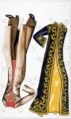 Laila Kinnusen vaatteita. Kuva: Rauni Palosen kokoelma, Museovirasto